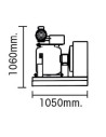 Machine à écailles SPLIT - Prod. (24H): +/- 1500kg  - Glace à écailles (1,5 - 2,2mm)