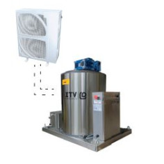 Machine à écailles REMOTE - Prod. (24H): +/- 3000kg  - Glace à écailles (1,5 - 2,2mm)