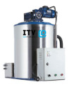 Machine à écailles SPLIT - Prod. (24H): +/- 400kg  - Glace à écailles (1,5 - 2,2mm) - CO2