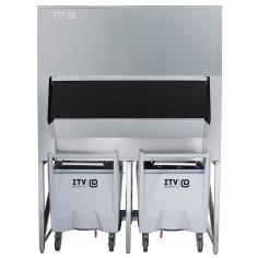 Bac de stockage avec chariot - Stockage: 1036kg