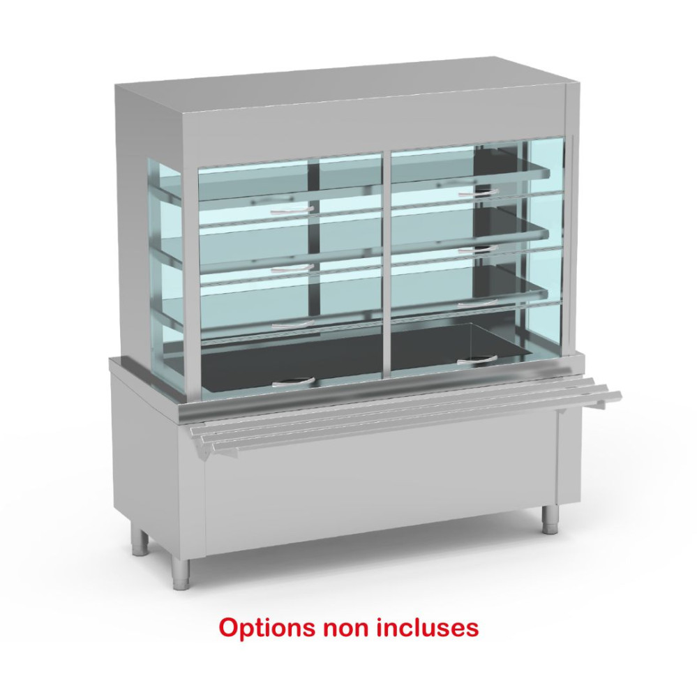 Meuble avec vitrine et cuve sans réserve