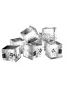 Machine à glaçons à évaporateur vertical - Prod. (24H): 76kg -  Glaçons cube 6,5 g