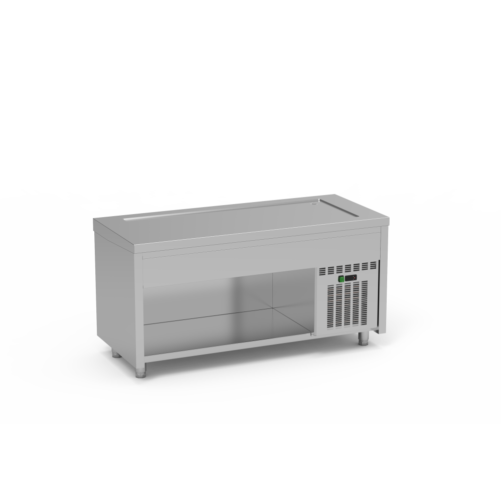 Meuble avec plaque froide