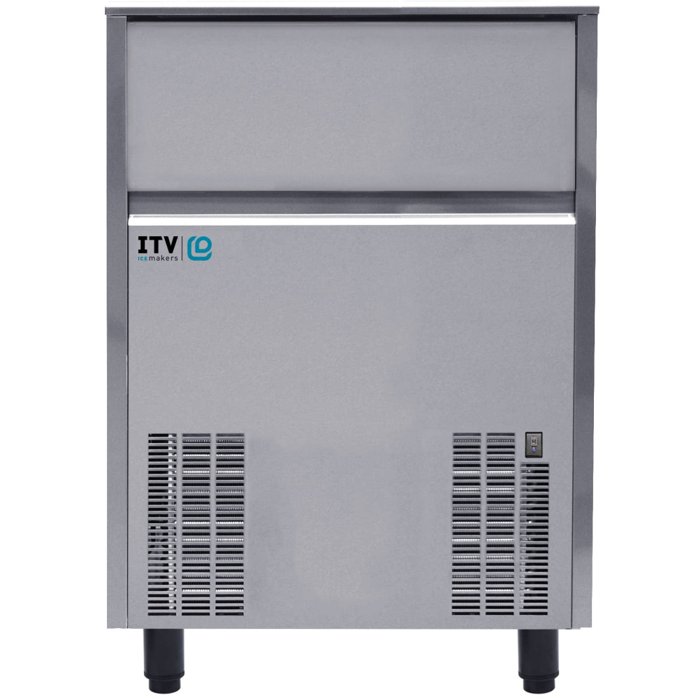 Machine à glaçons à injection - Prod. (24H): 54kg -  Glaçons pleins 17 g