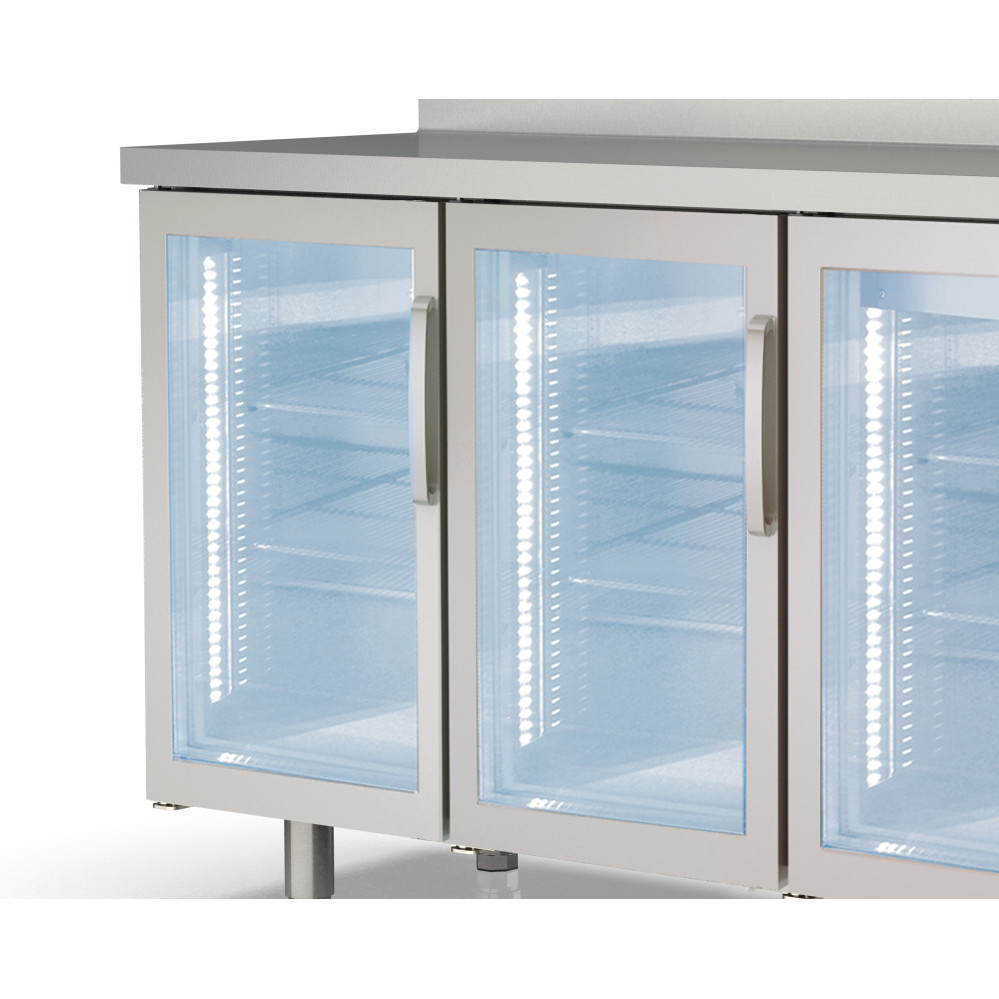 Meuble 700 positif S-Line - 2 portes vitrées