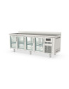 Meuble 700 positif S-Line - 4 portes vitrées