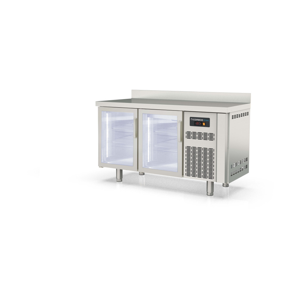 Meuble 600 positif S-Line - 2 portes vitrées