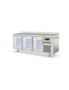 Meuble 600 positif S-Line - 3 portes vitrées