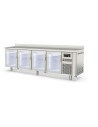 Meuble 600 positif S-Line - 4 portes vitrées