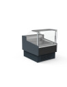 Vitrine réfrigérée avec vitre relevable prof 1200 - Vitre double droite - Longueur 997 - Avec réserve