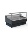 Vitrine réfrigérée avec vitre relevable prof 1200 - Vitre double droite - Longueur 1935 - Avec réserve