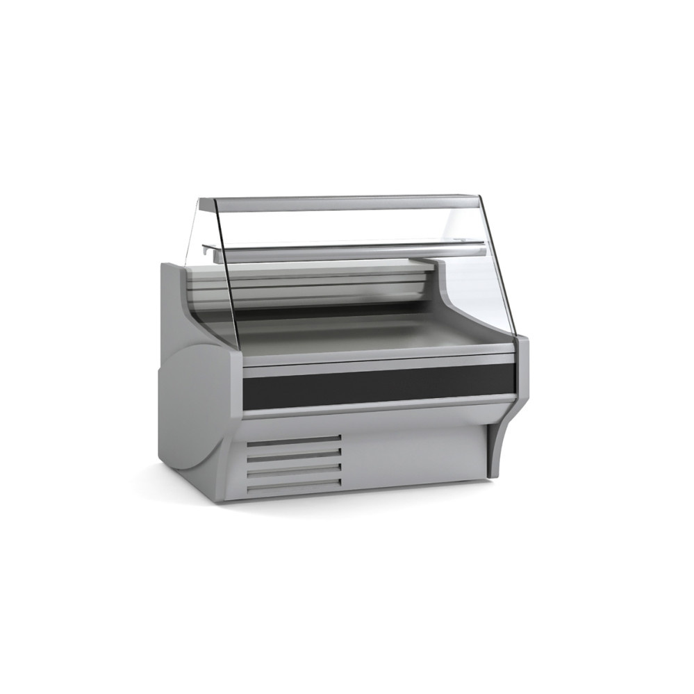Vitrine horizontale positive prof 800 - Longueur 1265