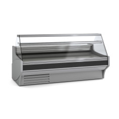 Vitrine horizontale positive prof 800 - Longueur 2465