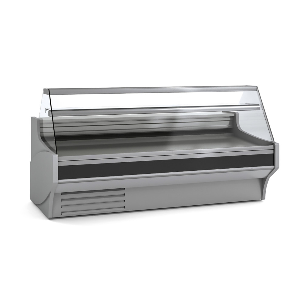 Vitrine horizontale positive prof 800 - Longueur 2465