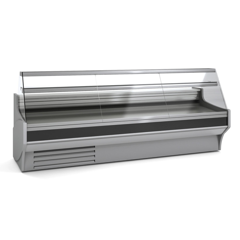 Vitrine horizontale positive prof 800 - Longueur 2945