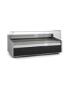 Vitrine horizontale pâtissière prof 960 - Vitre droite double basse - Longueur 2465
