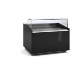 Vitrine gamme VALORIAN fond plat prof 890 - Vitrage bas - Longueur 1265