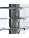Vitrine service arrière 3 étagères réfrigérée