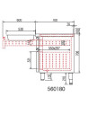 Kit tiroir pour meuble 700 MRG/MCG/MFC