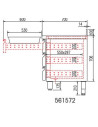 Kit tiroir pour meuble 700 MRG/MCG/MFC