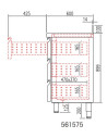 Kit tiroir pour meuble 600 FMR
