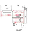 Kit tiroir pour meuble 700 TGR-S