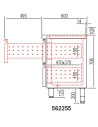 Kit tiroir pour meuble 600 TSR-S