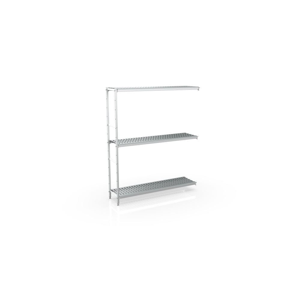 Rayonnage d'angle 1450x1970x500 3 niv