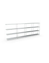 Rayonnage d'angle 5250x1970x500 4 niv