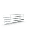 Rayonnage d'angle 6150x1970x500 5 niv