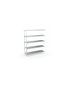 Rayonnage d'angle 950x1970x400 5 niv