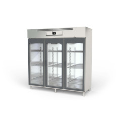 Armoire GN2/1 côtés emboutis négative 3 portes