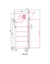 Armoire GN2/1 côtés emboutis négative 3 portes