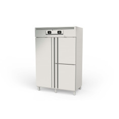 Armoire GN2/1 bi-température 1 p. + 2 portillons