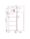Armoire GN2/1 bi-température 1 p. + 2 portillons
