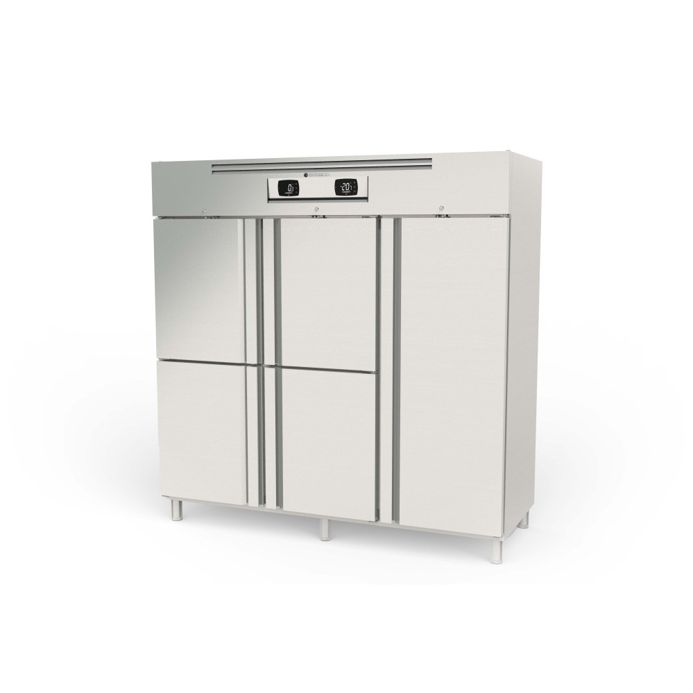 Armoire GN2/1 bi-température 3 portes