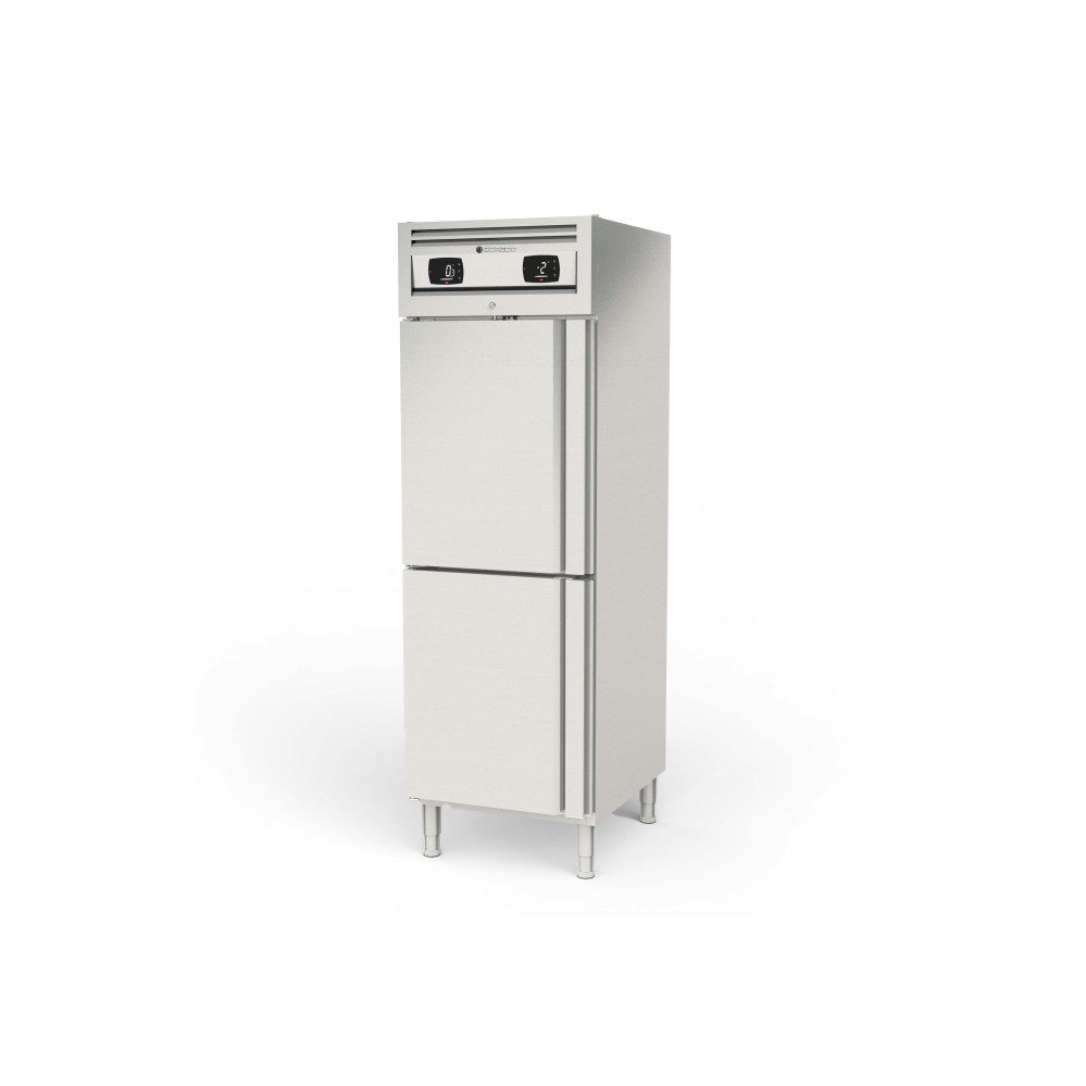 Armoire GN2/1 bi-température 2 portillons