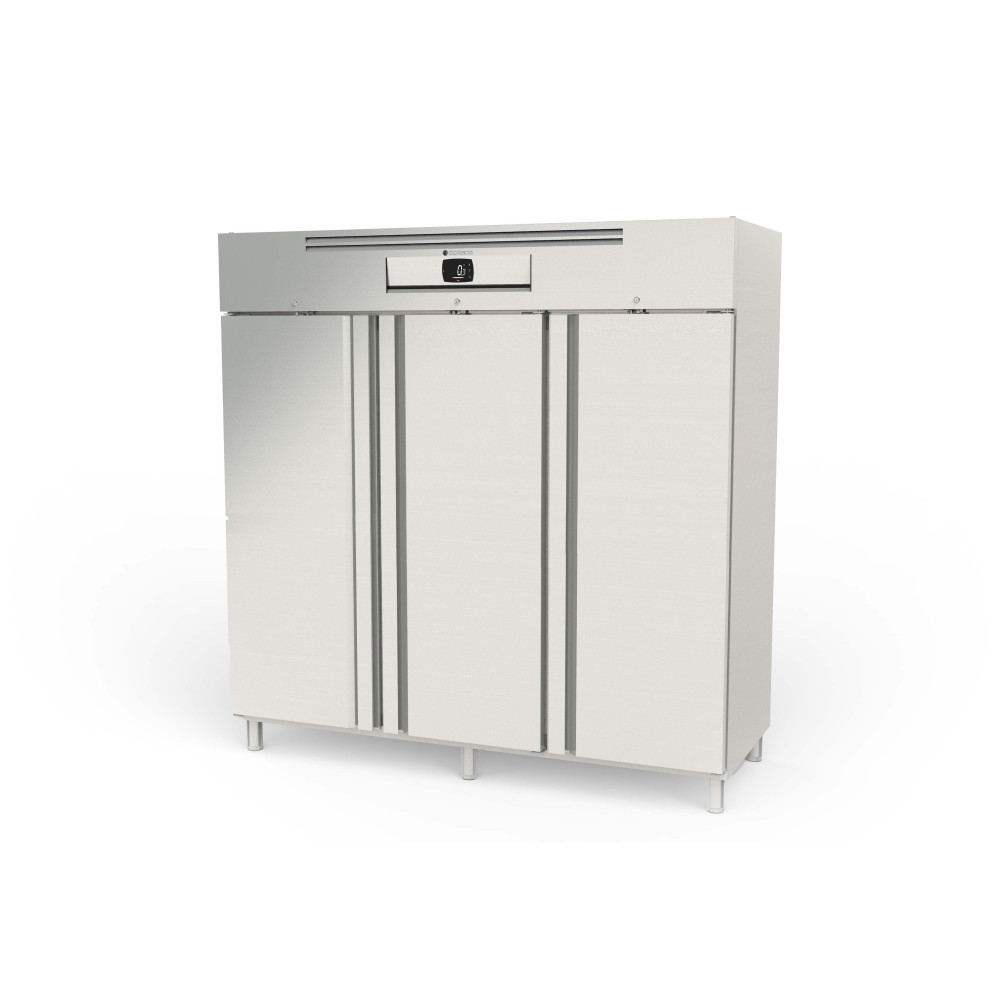 Armoire GN2/1 côtés emboutis positive 3 portes