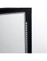 Armoire Inox ABS GN2/1 positive 1 porte vitrée