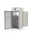 Armoire patissière traversante positive 600x800 - 1 porte pleine avant et arrière
