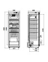 Armoire Série 430 Positive 1 porte - Extérieur Inox