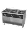 Fourneau 3 feux s/600 sur placard