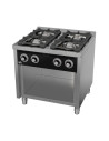 Fourneau 4 feux vifs s/750  sur placard