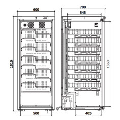 Armoire à vin mono-température - Gamme Exclusive - 101 bouteilles