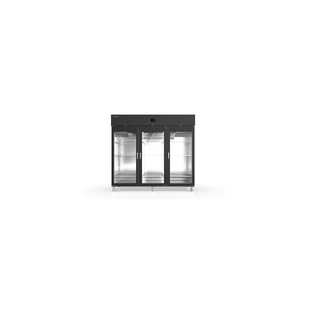 Armoire de maturation inox 3 portes vitrées