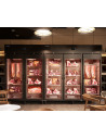 Armoire de maturation viande (Dry Aging) - 3 portes vitrées - Extérieur noir - Volume: 2197L