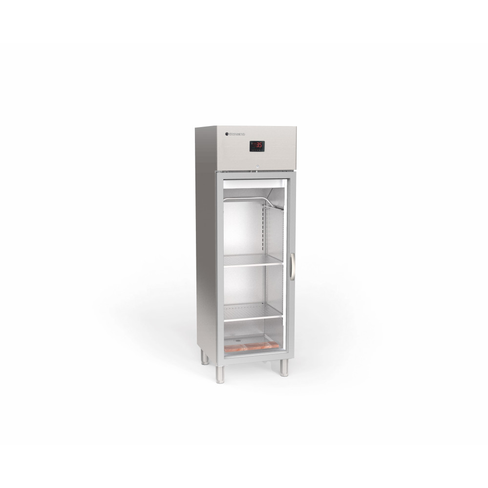 Armoire de maturation inox 1 porte vitrée