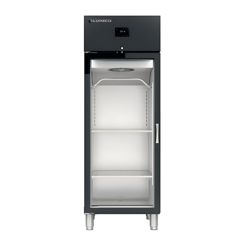 Armoire de maturation viande (Dry Aging) - 1 porte vitrée - Extérieur noir - Volume: 320L