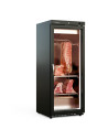 Armoire de maturation viande (Dry Aging) - 1 porte vitrée - Extérieur noir - Volume: 240L