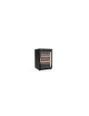 Armoire à vin mono-température 1 porte - Extérieur noir Intérieur noir